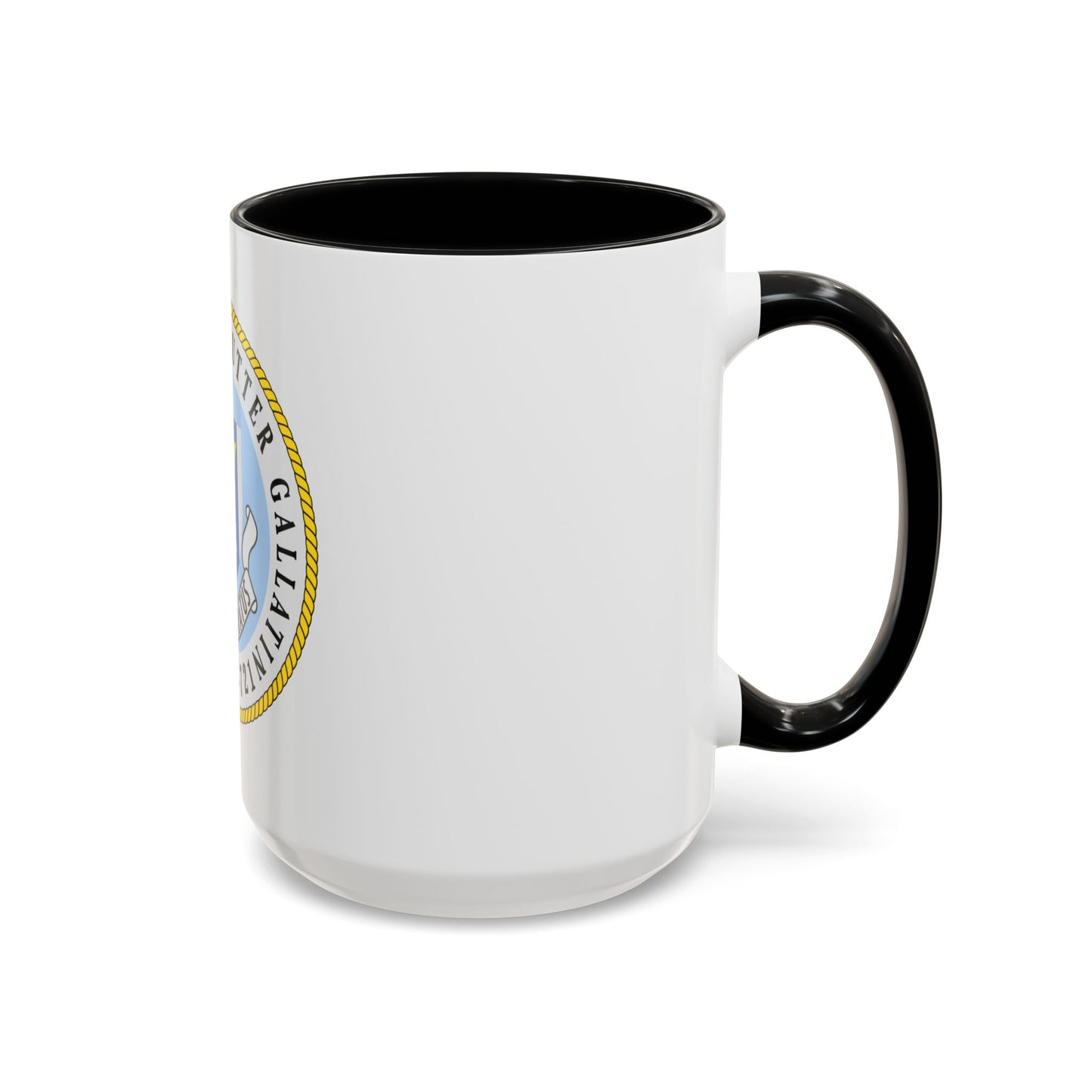 US Coast Guard Cutter Gallatin WHEC 721 (U.S. Coast Guard) Accent Coffee Mug