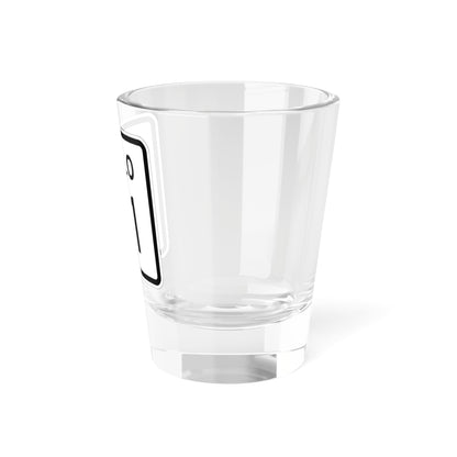 Colorado 81 1952 (Colorado) (Road Sign) Shot Glass 1.5oz-Go Mug Yourself