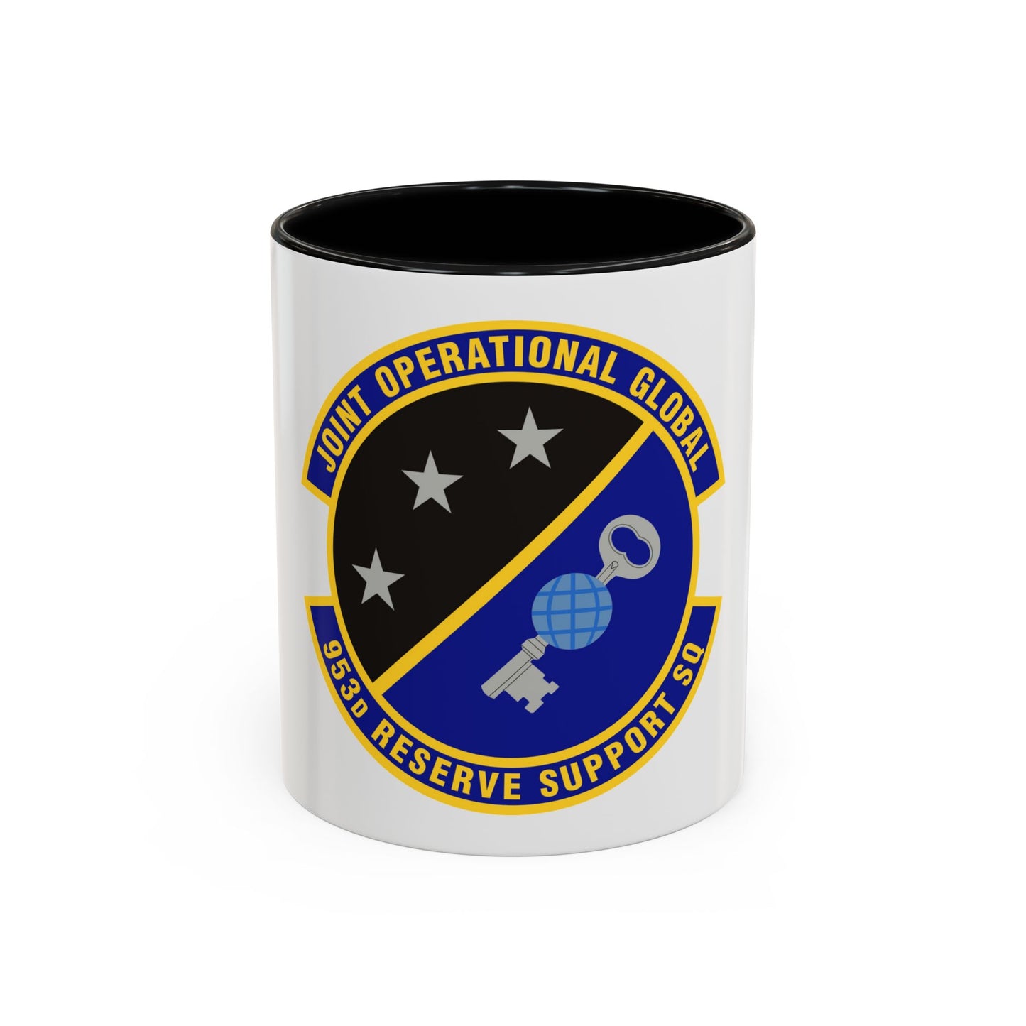 953d Reserve Support Squadron (U.S. Air Force) Accent Coffee Mug