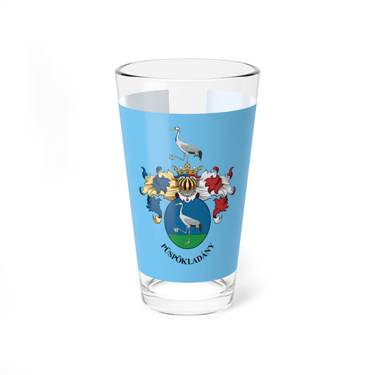 Flag of Puspokladany (Hungary) Pint Glass 16oz