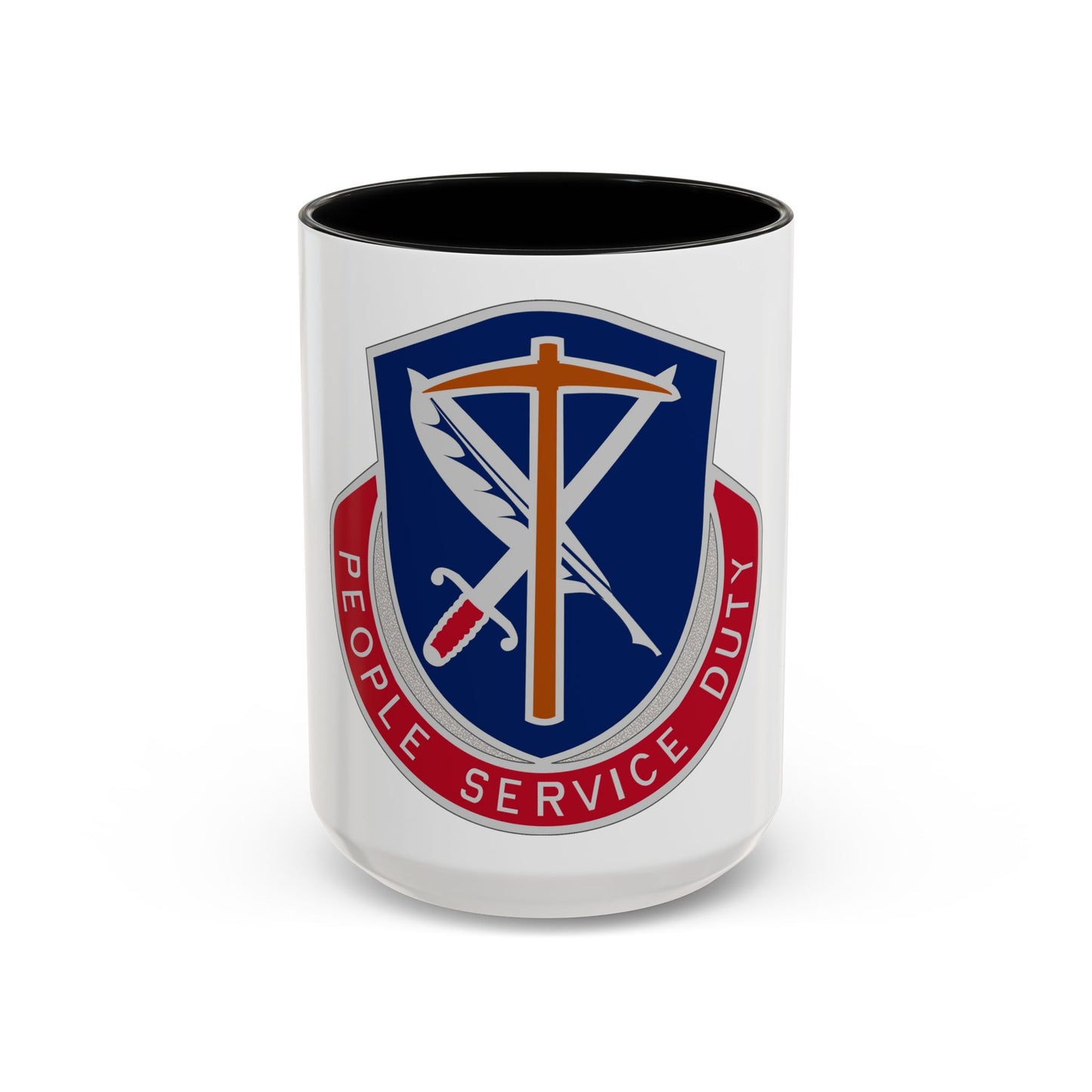 49 Personnel Services Battalion (U.S. Army) Accent Coffee Mug