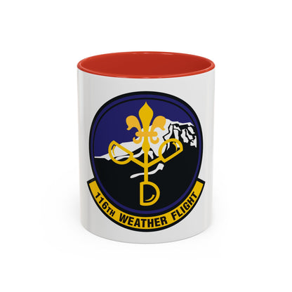 116th Weather Flight (U.S. Air Force) Accent Coffee Mug