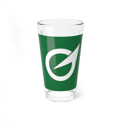 Flag of Arao Kumamoto (Japan) Pint Glass 16oz