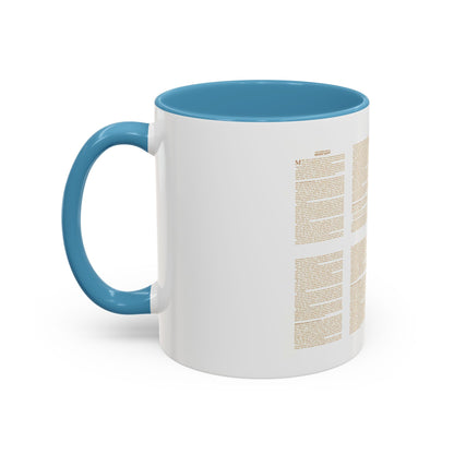 Egypt - Your Introduction to Ancient (1965) (Map) Accent Coffee Mug