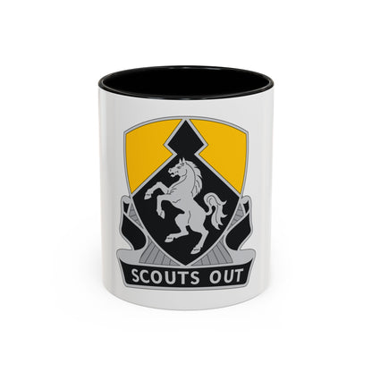 153 Cavalry Regiment (U.S. Army) Accent Coffee Mug