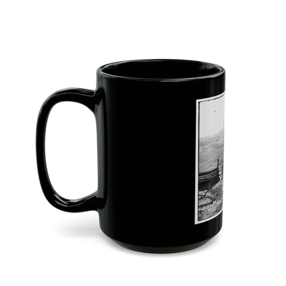Bermuda Hundred, Va. Federal Earthworks On Left Of The Line, Near Point Of Rocks (U.S. Civil War) Black Coffee Mug