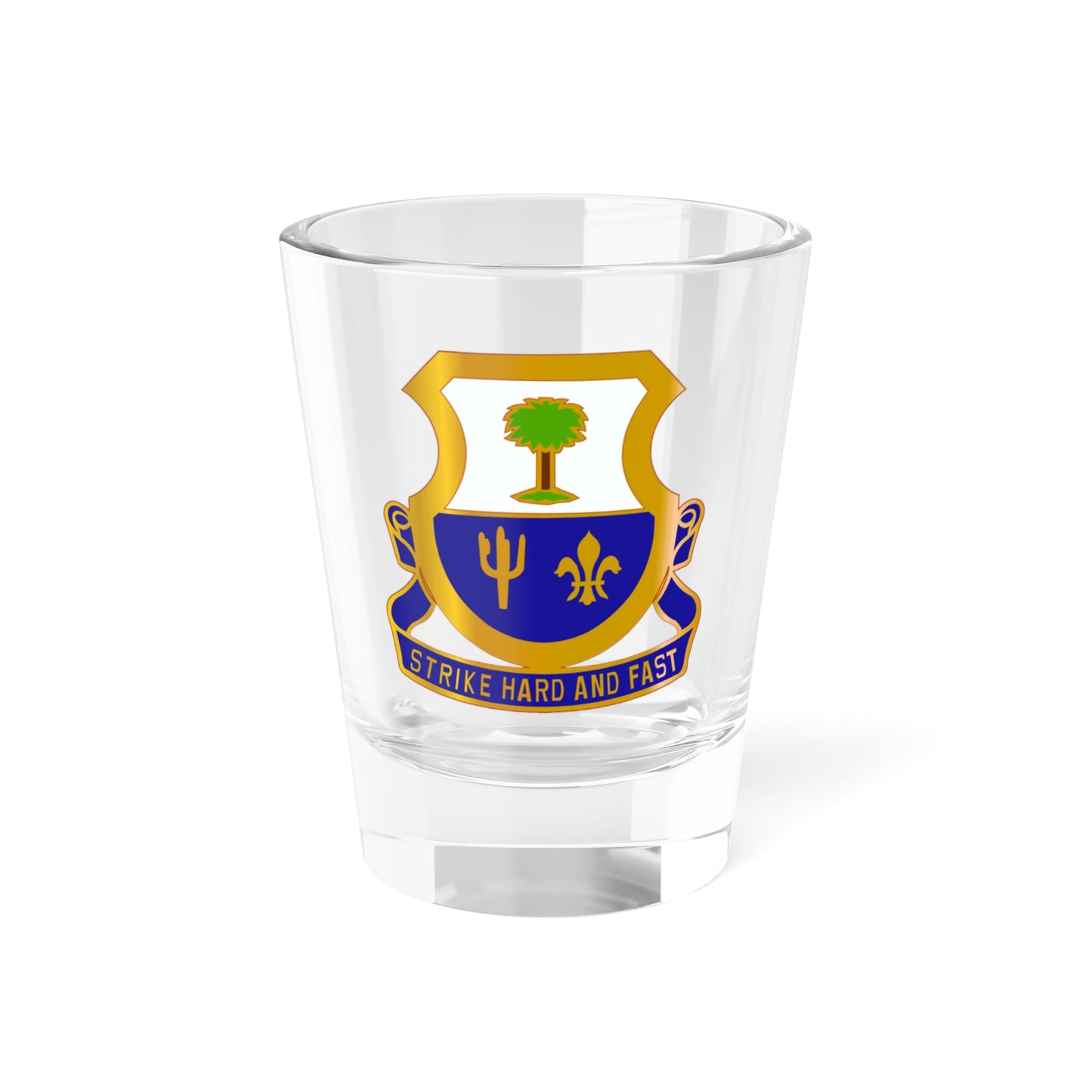 163 Cavalry Regiment (U.S. Army) Shot Glass 1.5oz