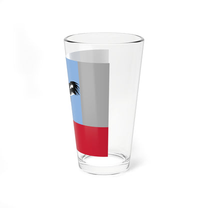 Bandera del Municipio Rangel (Venezuela) Pint Glass 16oz