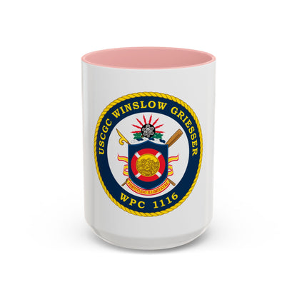 USCGC Winslow Griesser (U.S. Coast Guard) Accent Coffee Mug
