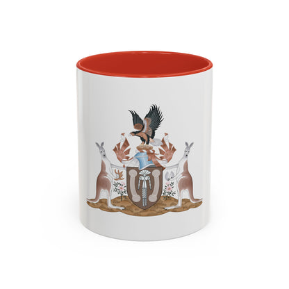 Coat of arms of the Northern Territory - Accent Coffee Mug