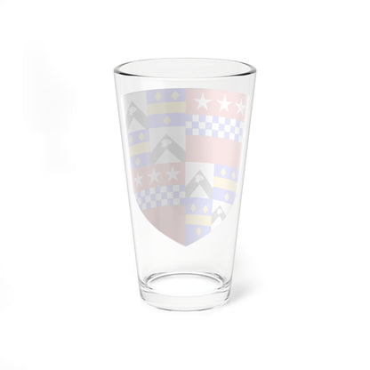 Earl of Lindsay COA (Scotland) (Coat of Arms) Pint Glass 16oz