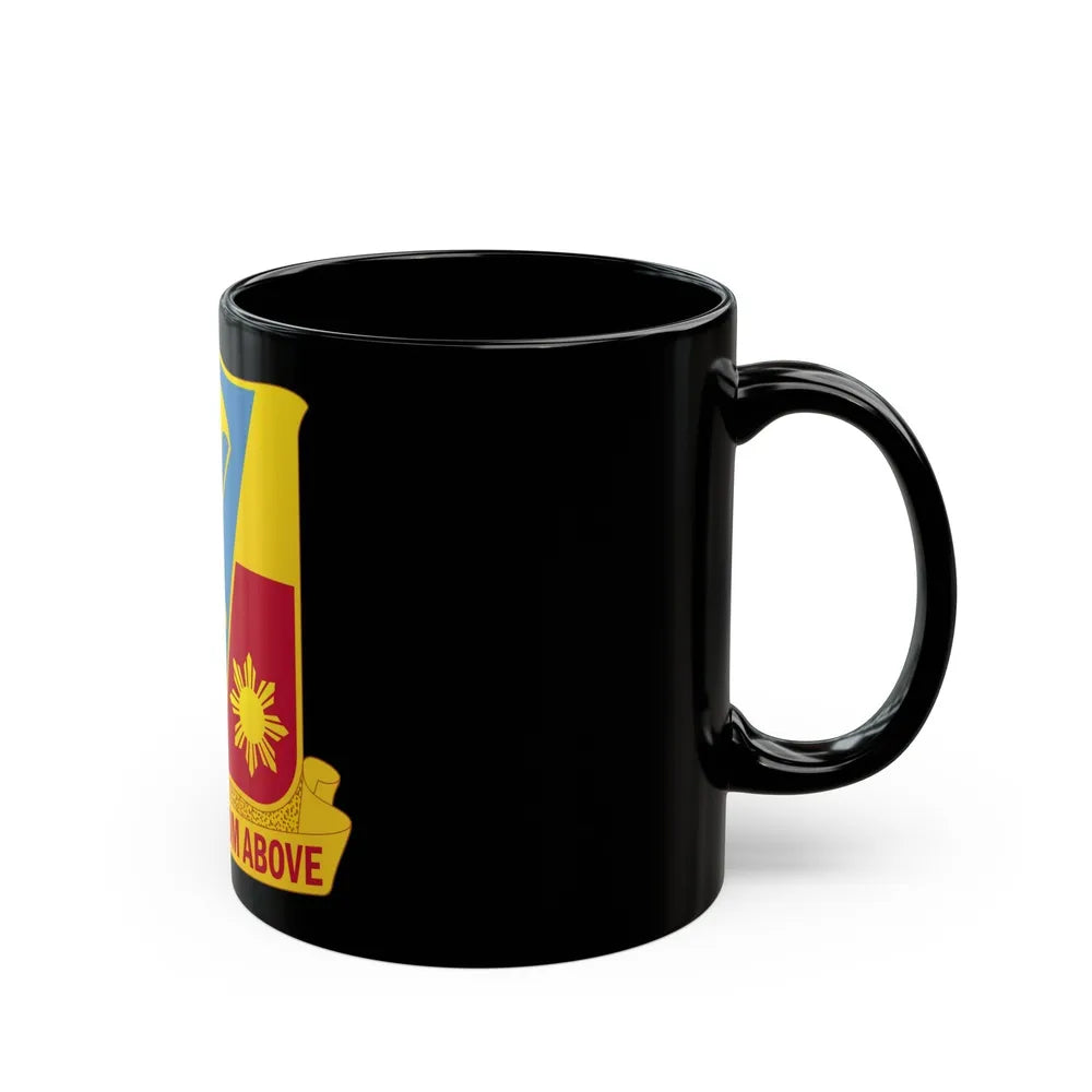 674th Airborne Field Artillery Battalion (U.S. Army) Black Coffee Mug-Go Mug Yourself