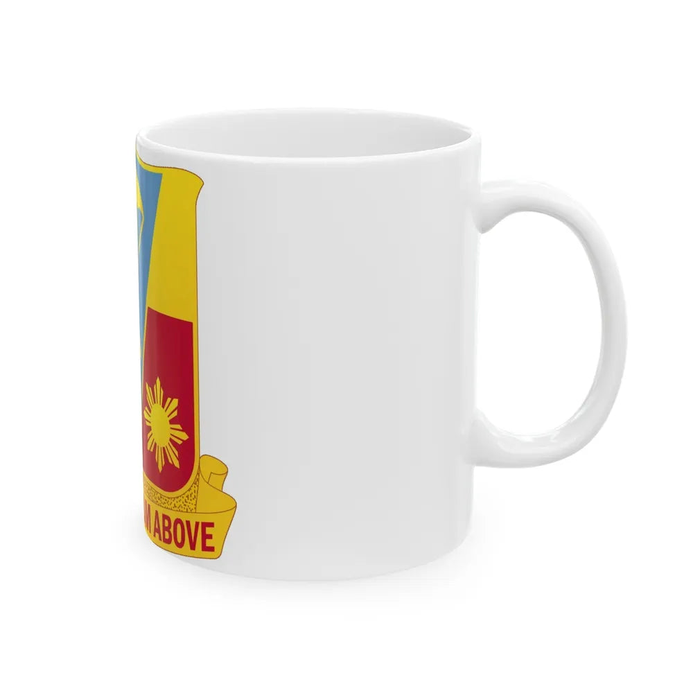 674th Airborne Field Artillery Battalion (U.S. Army) White Coffee Mug-Go Mug Yourself