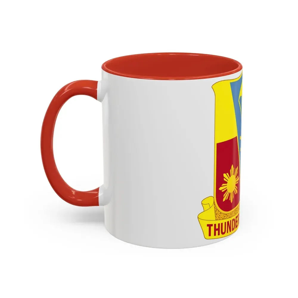 674th Airborne Field Artillery Battalion (U.S. Army) Accent Coffee Mug - Go Mug Yourself