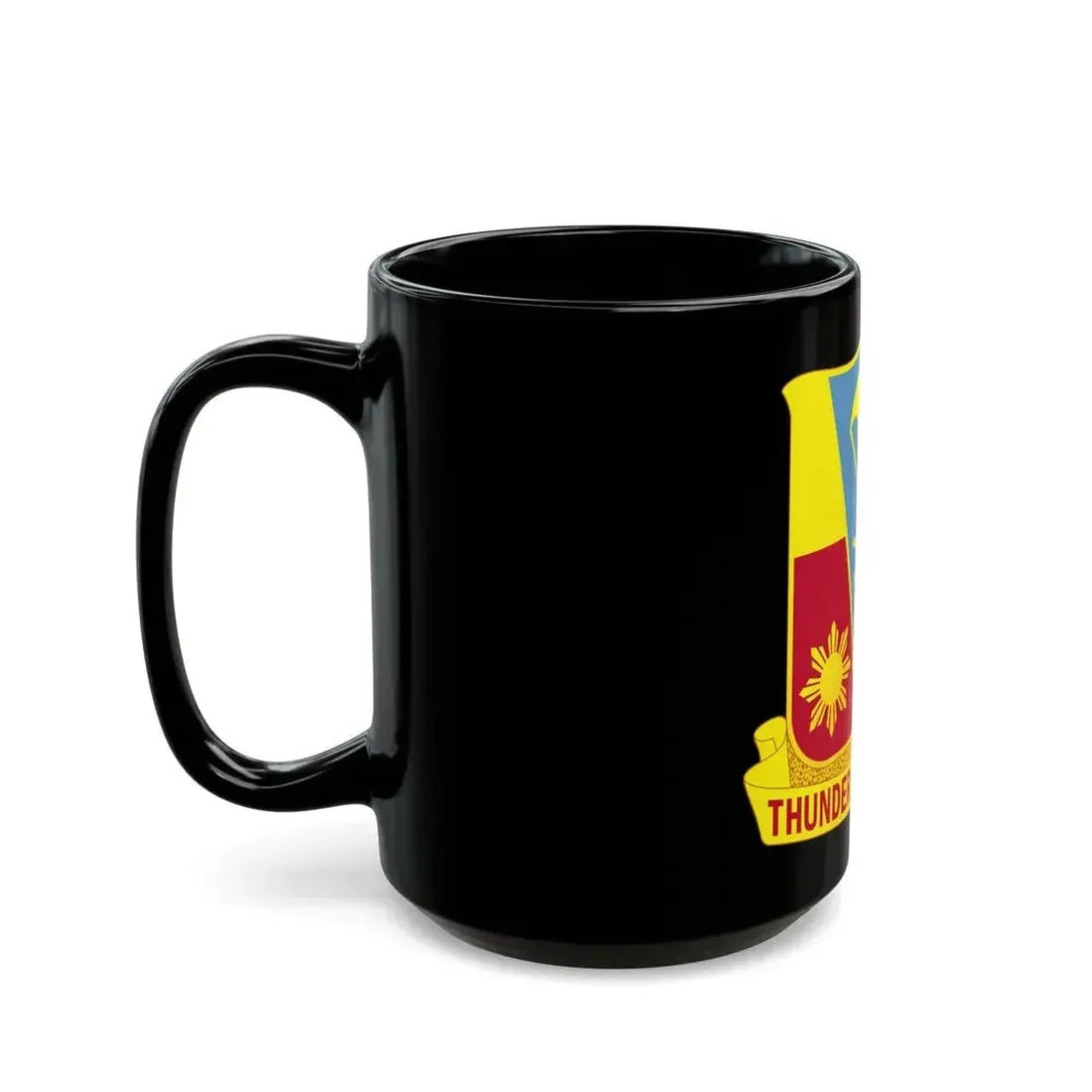 674th Airborne Field Artillery Battalion (U.S. Army) Black Coffee Mug - Go Mug Yourself