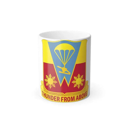 674th Airborne Field Artillery Battalion (U.S. Army) Color Changing Mug 11oz - Go Mug Yourself