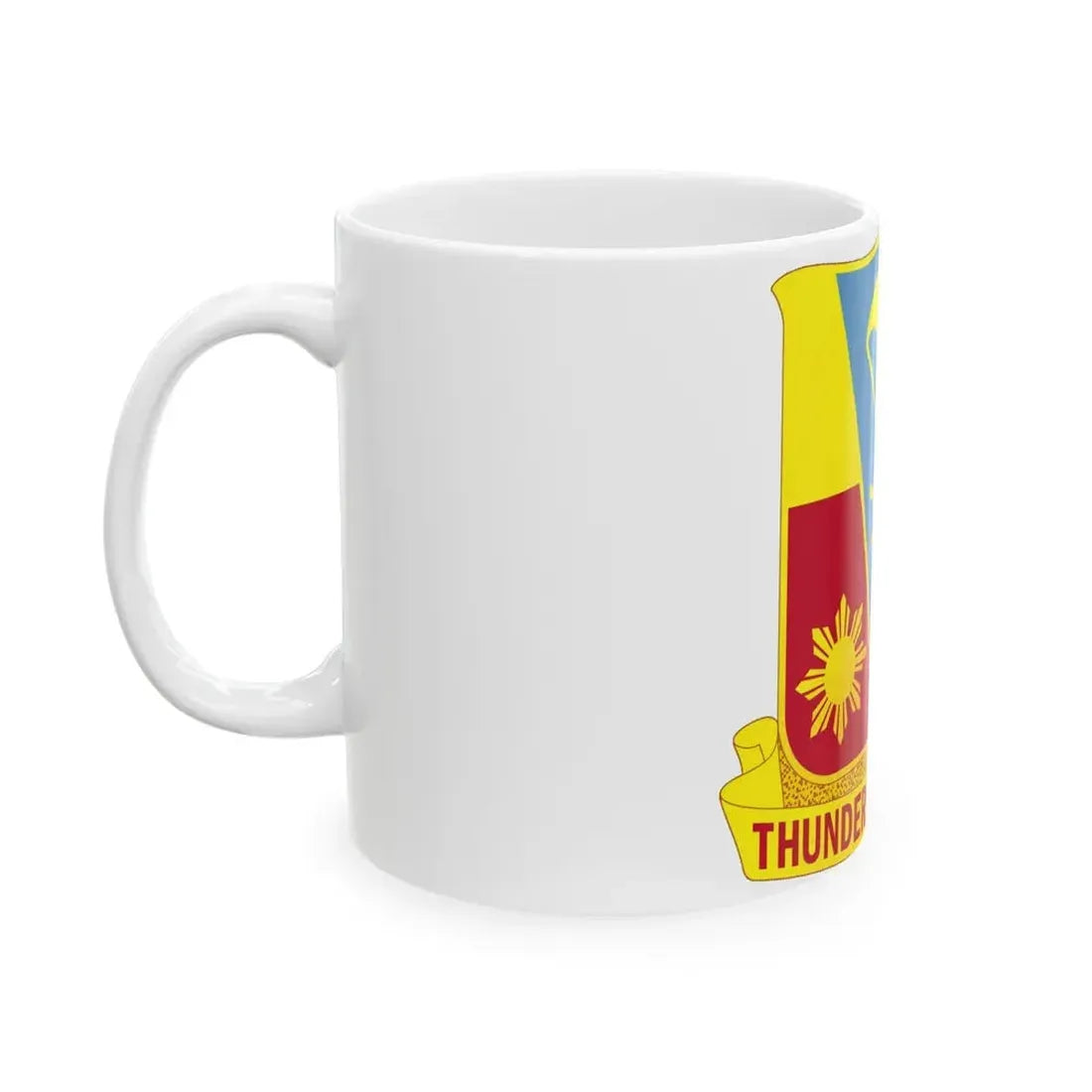 674th Airborne Field Artillery Battalion (U.S. Army) White Coffee Mug - Go Mug Yourself