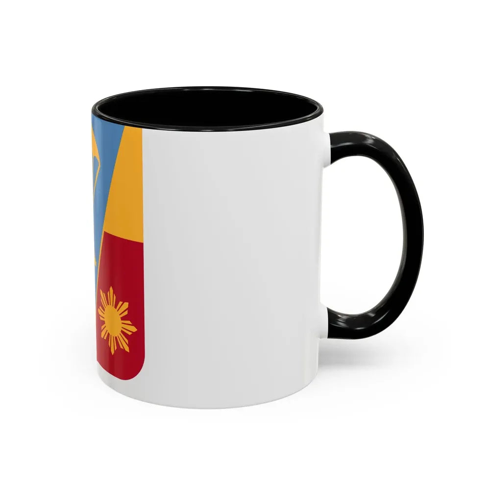 674th Airborne Field Artillery Battalion v2 (U.S. Army) Accent Coffee Mug - Go Mug Yourself