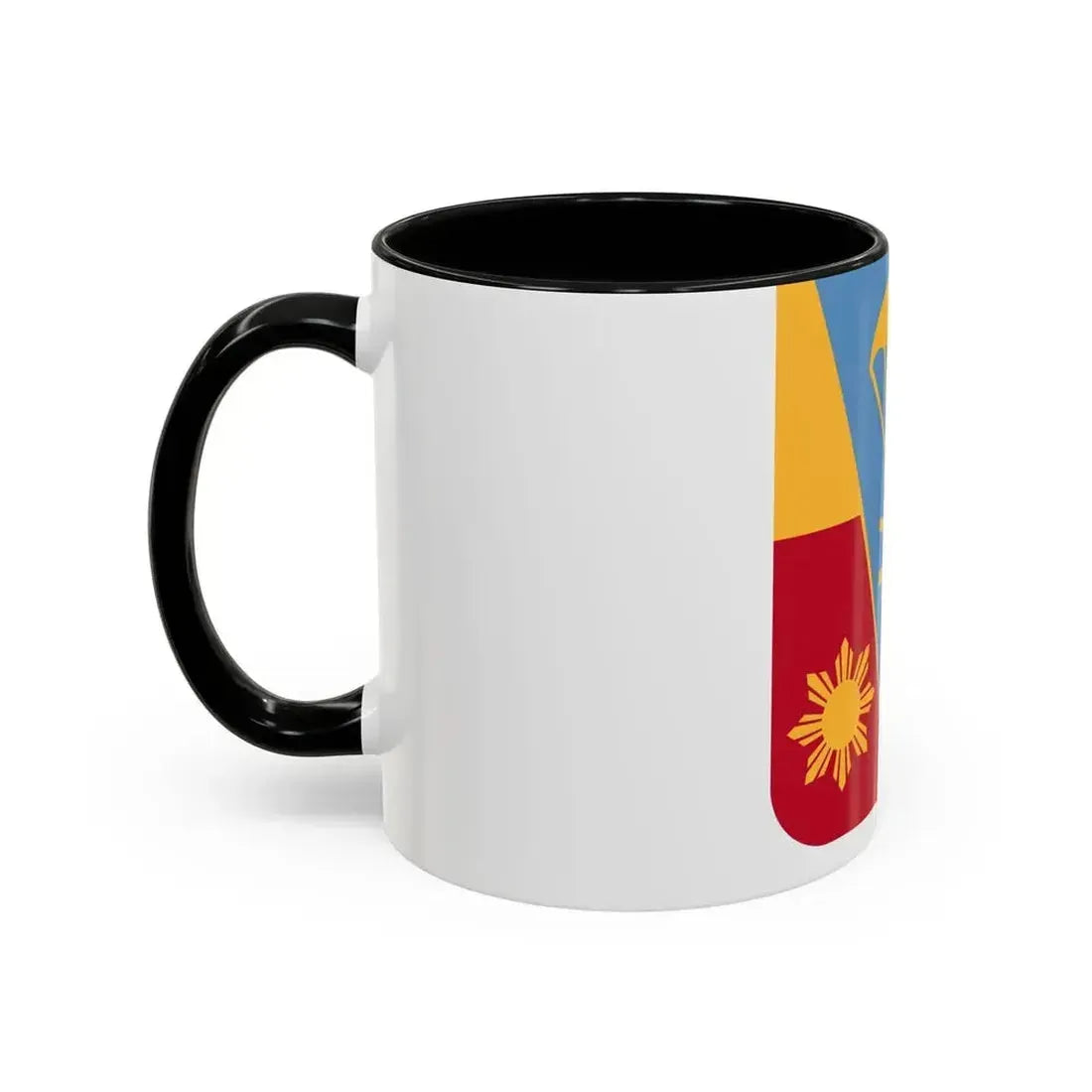 674th Airborne Field Artillery Battalion v2 (U.S. Army) Accent Coffee Mug - Go Mug Yourself
