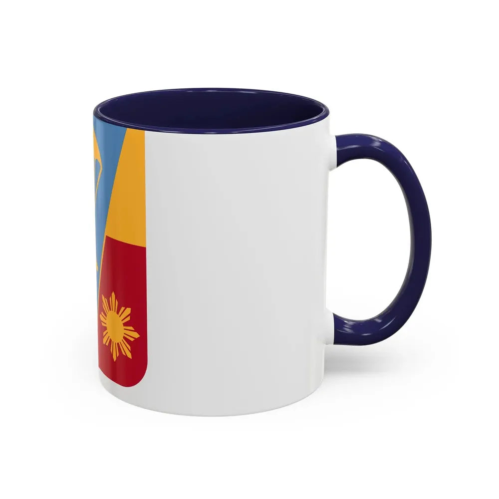 674th Airborne Field Artillery Battalion v2 (U.S. Army) Accent Coffee Mug - Go Mug Yourself