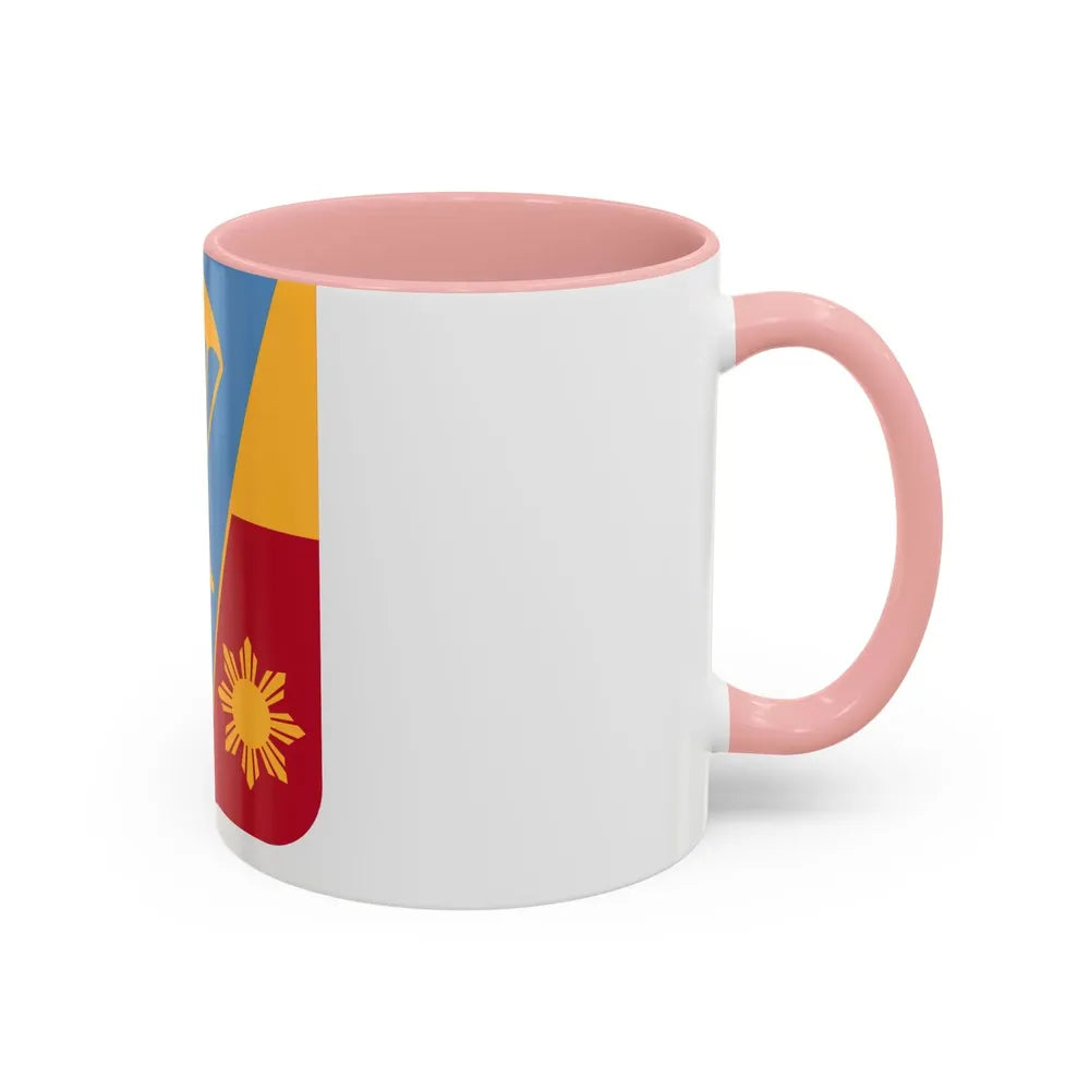 674th Airborne Field Artillery Battalion v2 (U.S. Army) Accent Coffee Mug - Go Mug Yourself
