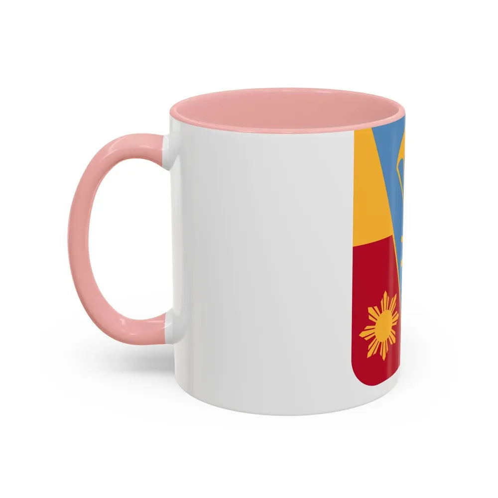 674th Airborne Field Artillery Battalion v2 (U.S. Army) Accent Coffee Mug - Go Mug Yourself