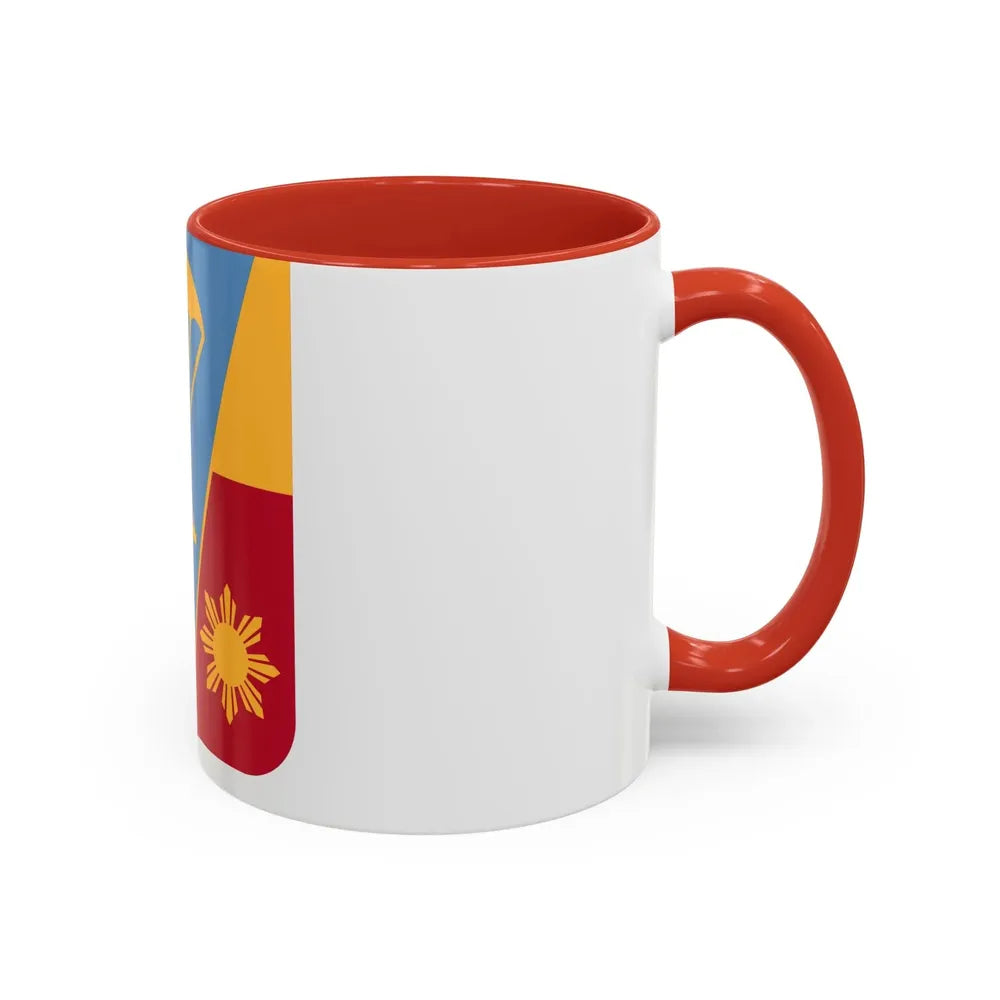 674th Airborne Field Artillery Battalion v2 (U.S. Army) Accent Coffee Mug - Go Mug Yourself