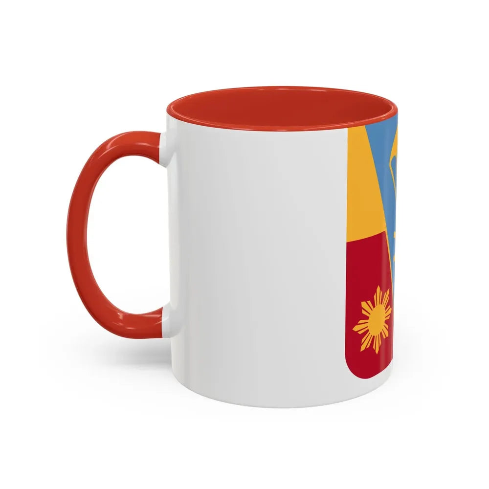 674th Airborne Field Artillery Battalion v2 (U.S. Army) Accent Coffee Mug - Go Mug Yourself