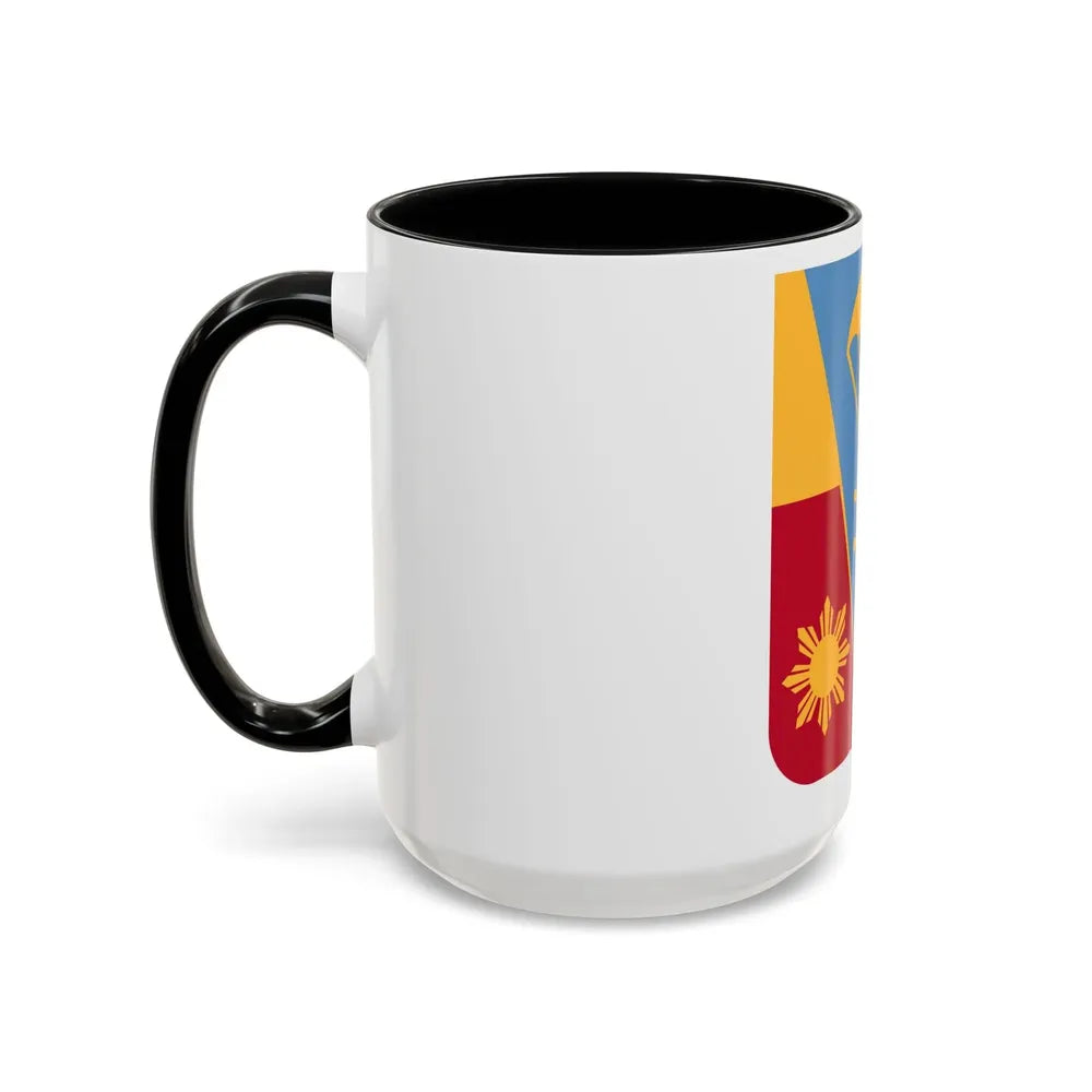 674th Airborne Field Artillery Battalion v2 (U.S. Army) Accent Coffee Mug - Go Mug Yourself