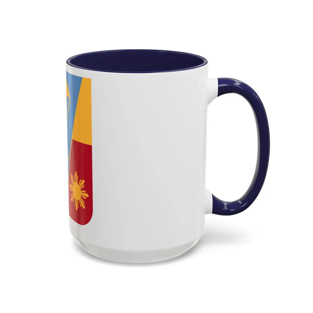674th Airborne Field Artillery Battalion v2 (U.S. Army) Accent Coffee Mug - Go Mug Yourself
