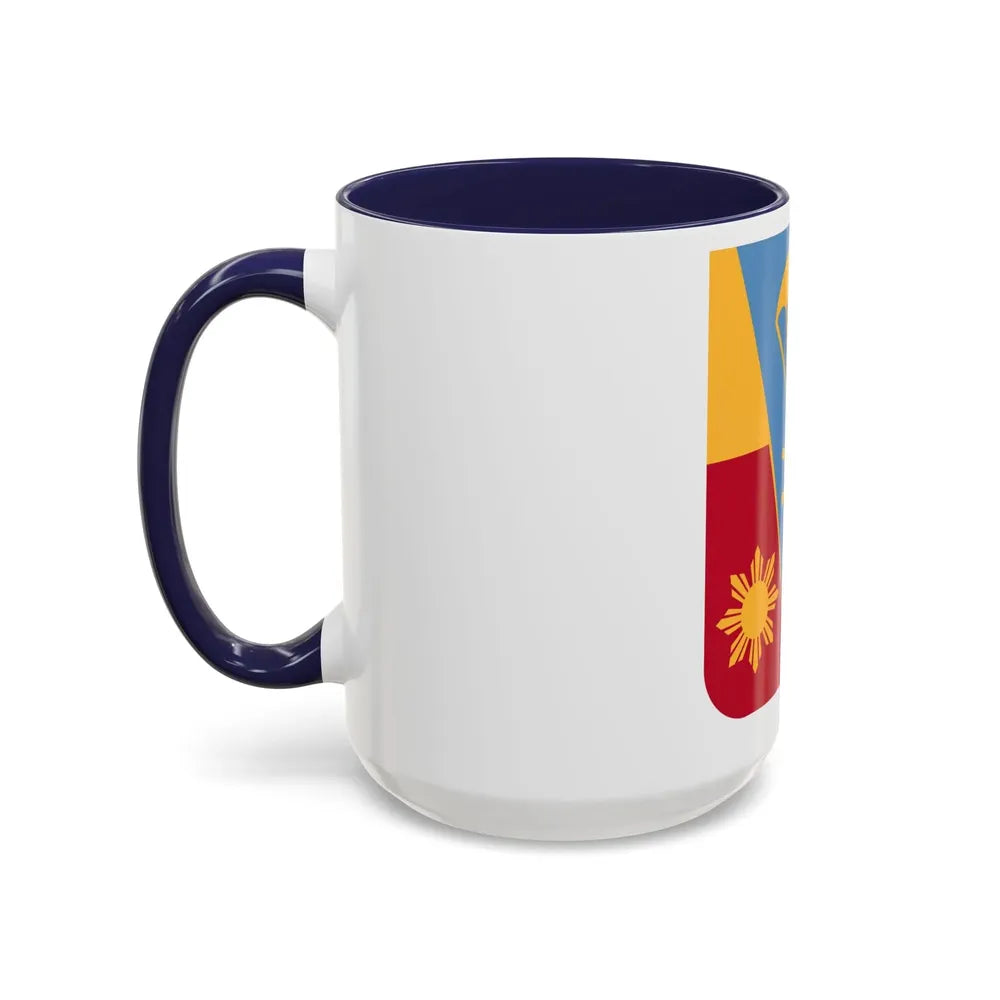 674th Airborne Field Artillery Battalion v2 (U.S. Army) Accent Coffee Mug - Go Mug Yourself