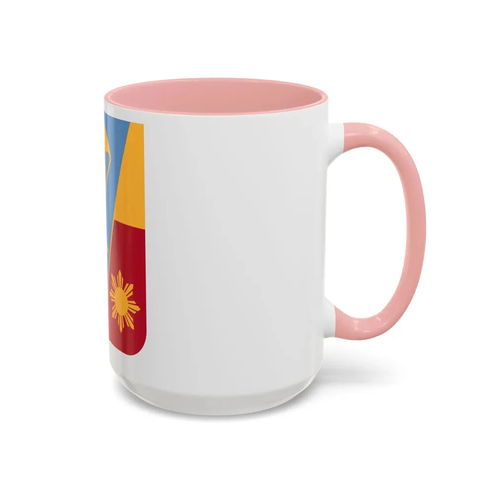 674th Airborne Field Artillery Battalion v2 (U.S. Army) Accent Coffee Mug - Go Mug Yourself
