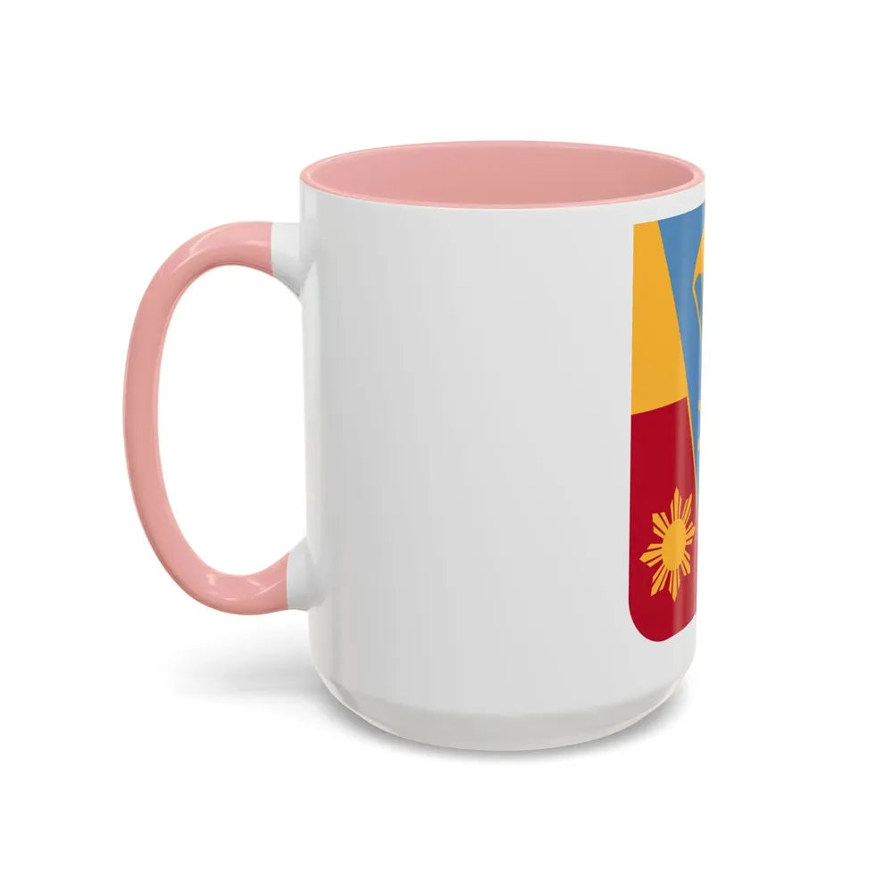 674th Airborne Field Artillery Battalion v2 (U.S. Army) Accent Coffee Mug - Go Mug Yourself