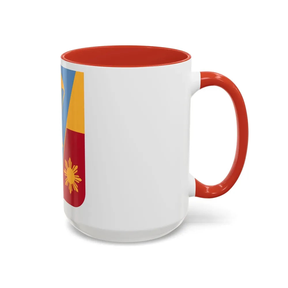 674th Airborne Field Artillery Battalion v2 (U.S. Army) Accent Coffee Mug - Go Mug Yourself