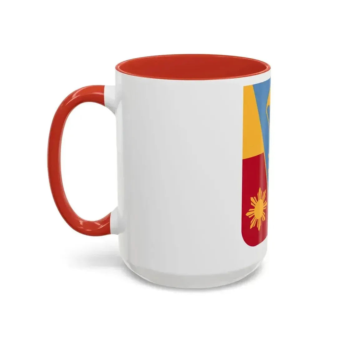 674th Airborne Field Artillery Battalion v2 (U.S. Army) Accent Coffee Mug - Go Mug Yourself