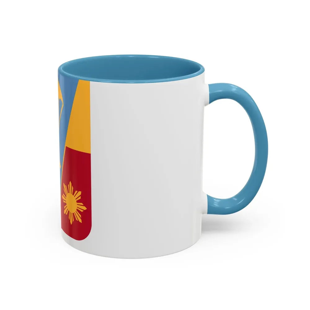 674th Airborne Field Artillery Battalion v2 (U.S. Army) Accent Coffee Mug - Go Mug Yourself