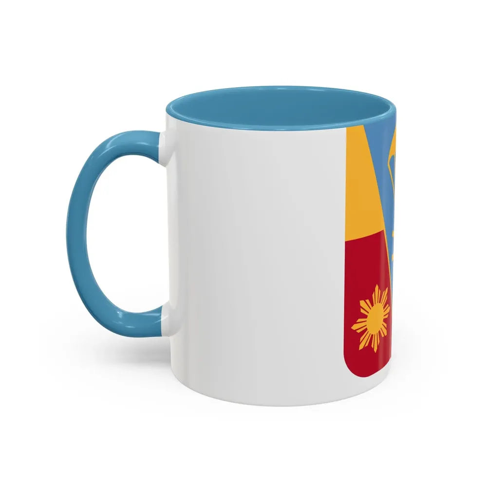 674th Airborne Field Artillery Battalion v2 (U.S. Army) Accent Coffee Mug - Go Mug Yourself