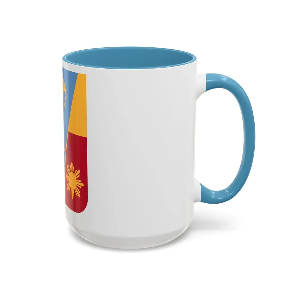 674th Airborne Field Artillery Battalion v2 (U.S. Army) Accent Coffee Mug - Go Mug Yourself