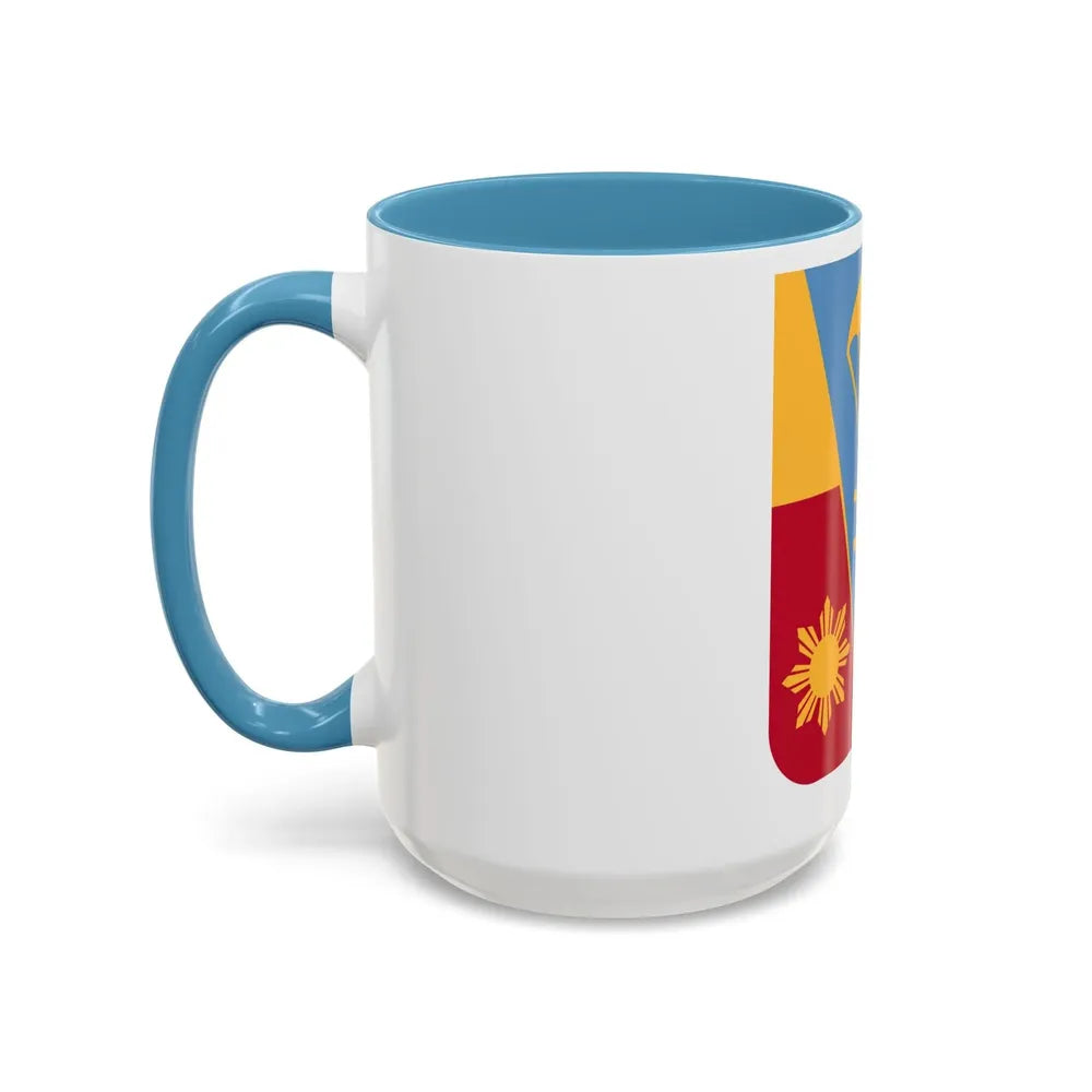 674th Airborne Field Artillery Battalion v2 (U.S. Army) Accent Coffee Mug - Go Mug Yourself