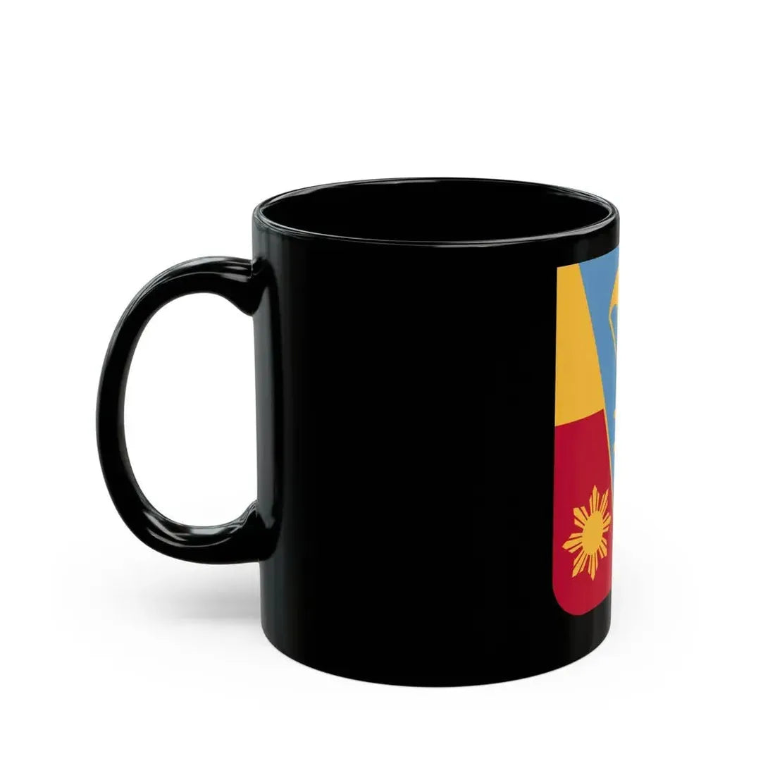 674th Airborne Field Artillery Battalion v2 (U.S. Army) Black Coffee Mug - Go Mug Yourself