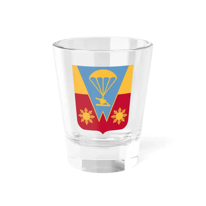 674th Airborne Field Artillery Battalion v2 (U.S. Army) Shot Glass 1.5oz 1.5oz - Go Mug Yourself