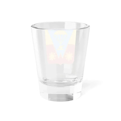 674th Airborne Field Artillery Battalion v2 (U.S. Army) Shot Glass 1.5oz - Go Mug Yourself