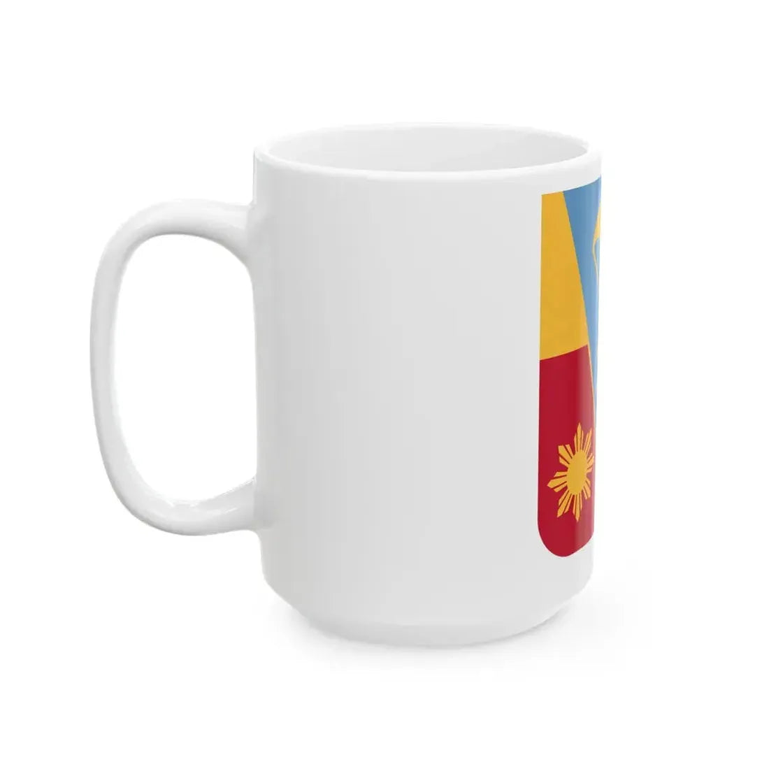 674th Airborne Field Artillery Battalion v2 (U.S. Army) White Coffee Mug - Go Mug Yourself