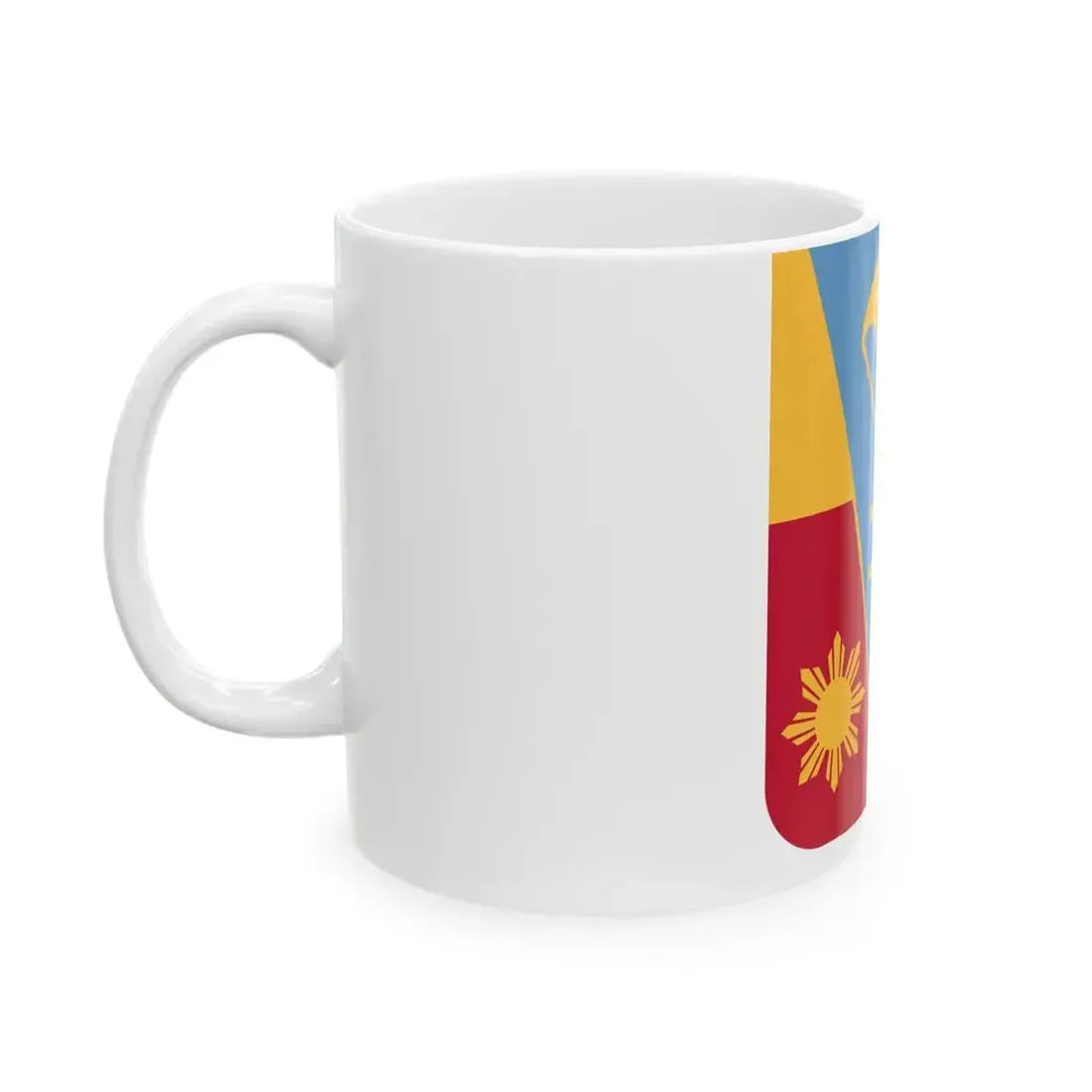 674th Airborne Field Artillery Battalion v2 (U.S. Army) White Coffee Mug - Go Mug Yourself
