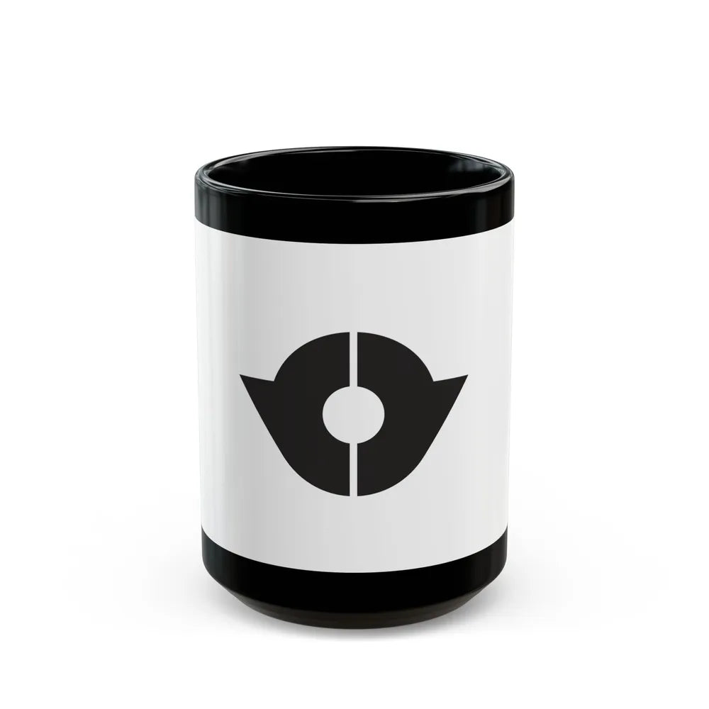 Flag of Kita Tokyo Japan - Black Coffee Mug-15oz-Go Mug Yourself