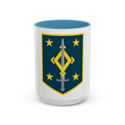 4th Maneuver Enhancement Brigade (U.S. Army) Accent Coffee Mug