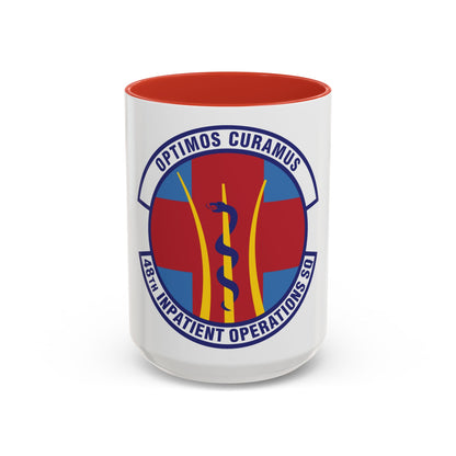 48th Inpatient Operations Squadron (U.S. Air Force) Accent Coffee Mug