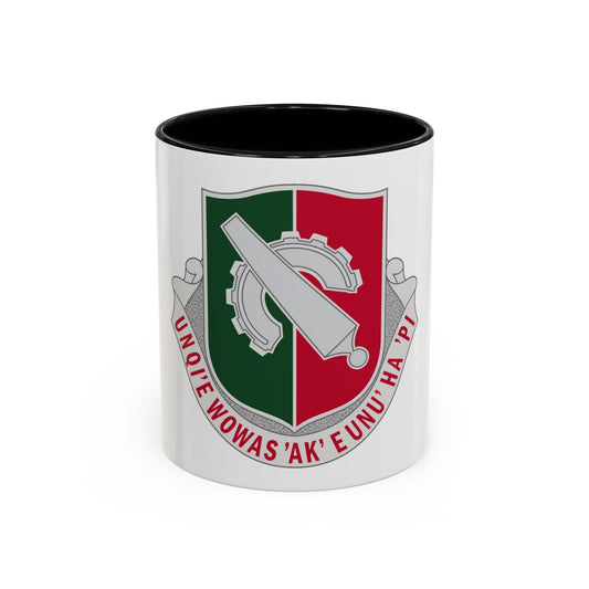 126 Maintenance Battalion (U.S. Army) Accent Coffee Mug