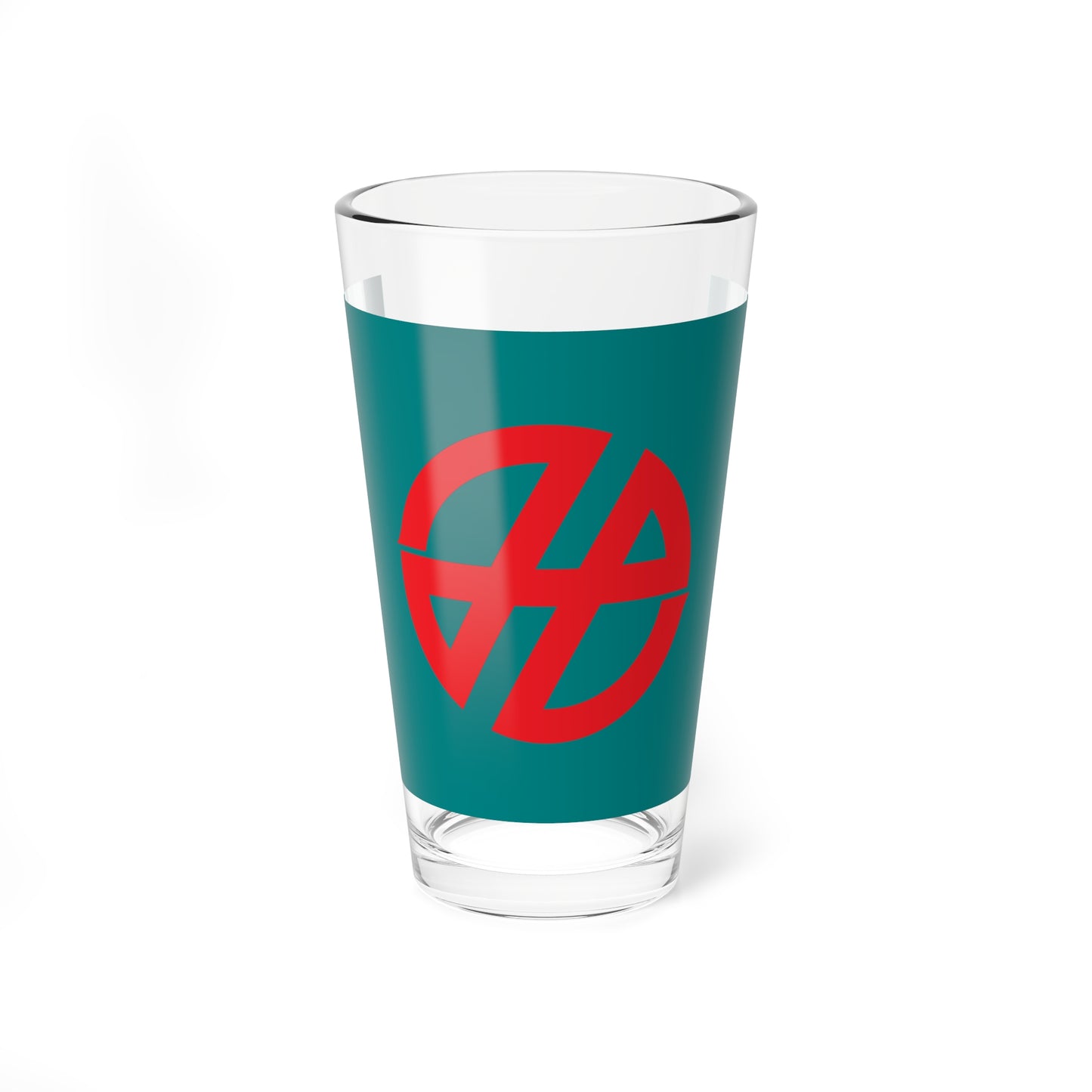 Flag of Miharu Fukushima (Japan) Pint Glass 16oz