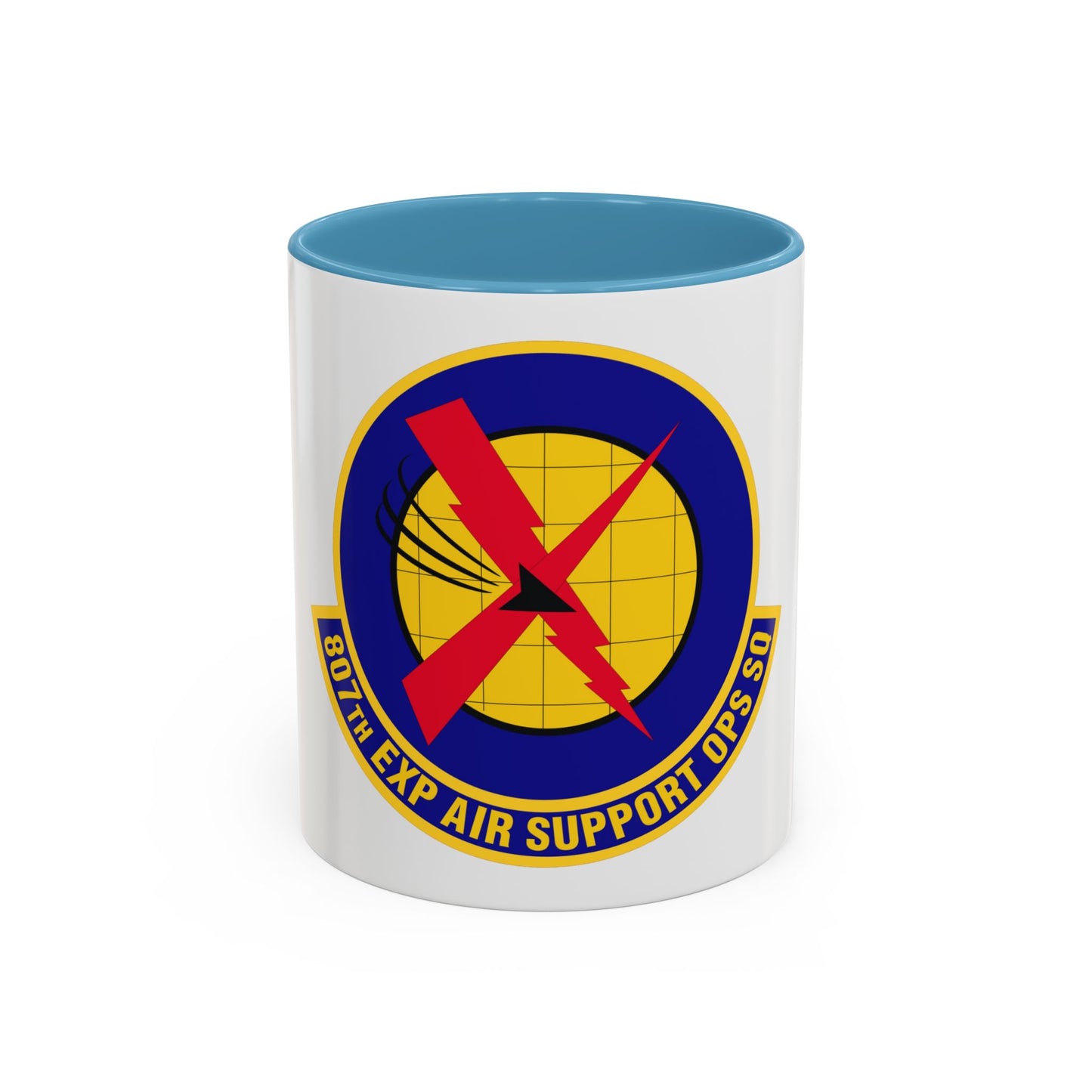 807th Expeditionary Air Support Operations Squadron (U.S. Air Force) Accent Coffee Mug